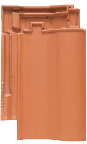 Керамическая черепица Erlus E58SL, Натуральный красный